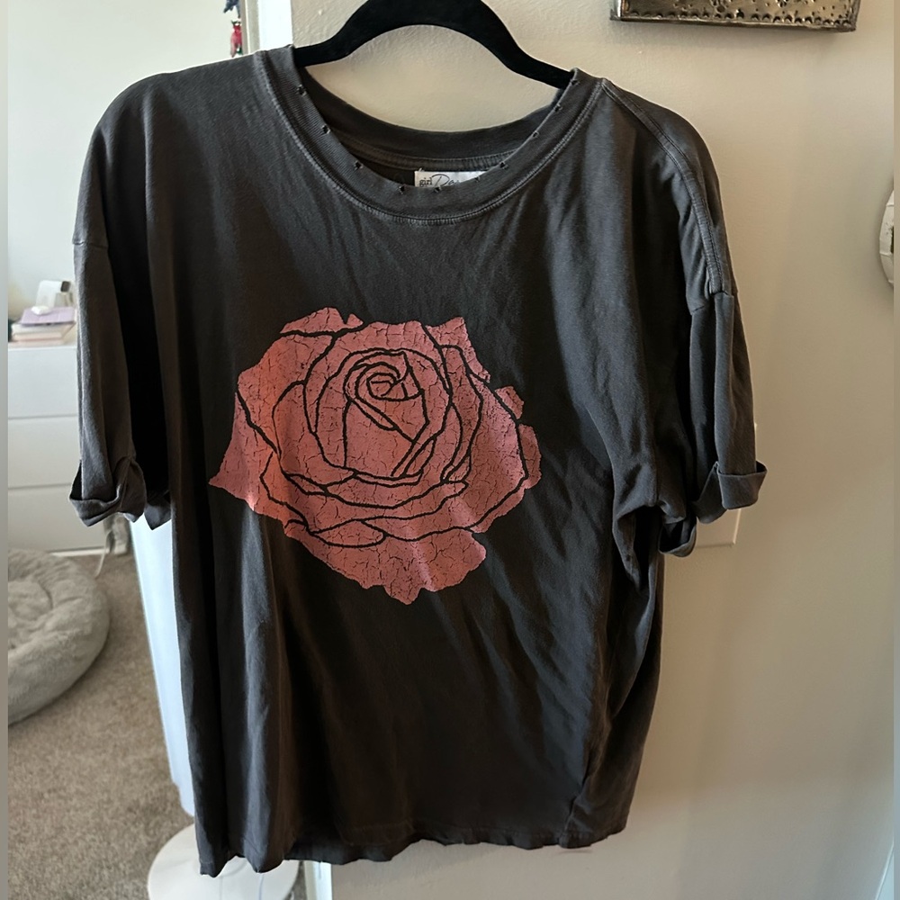Free People Rose Tee
